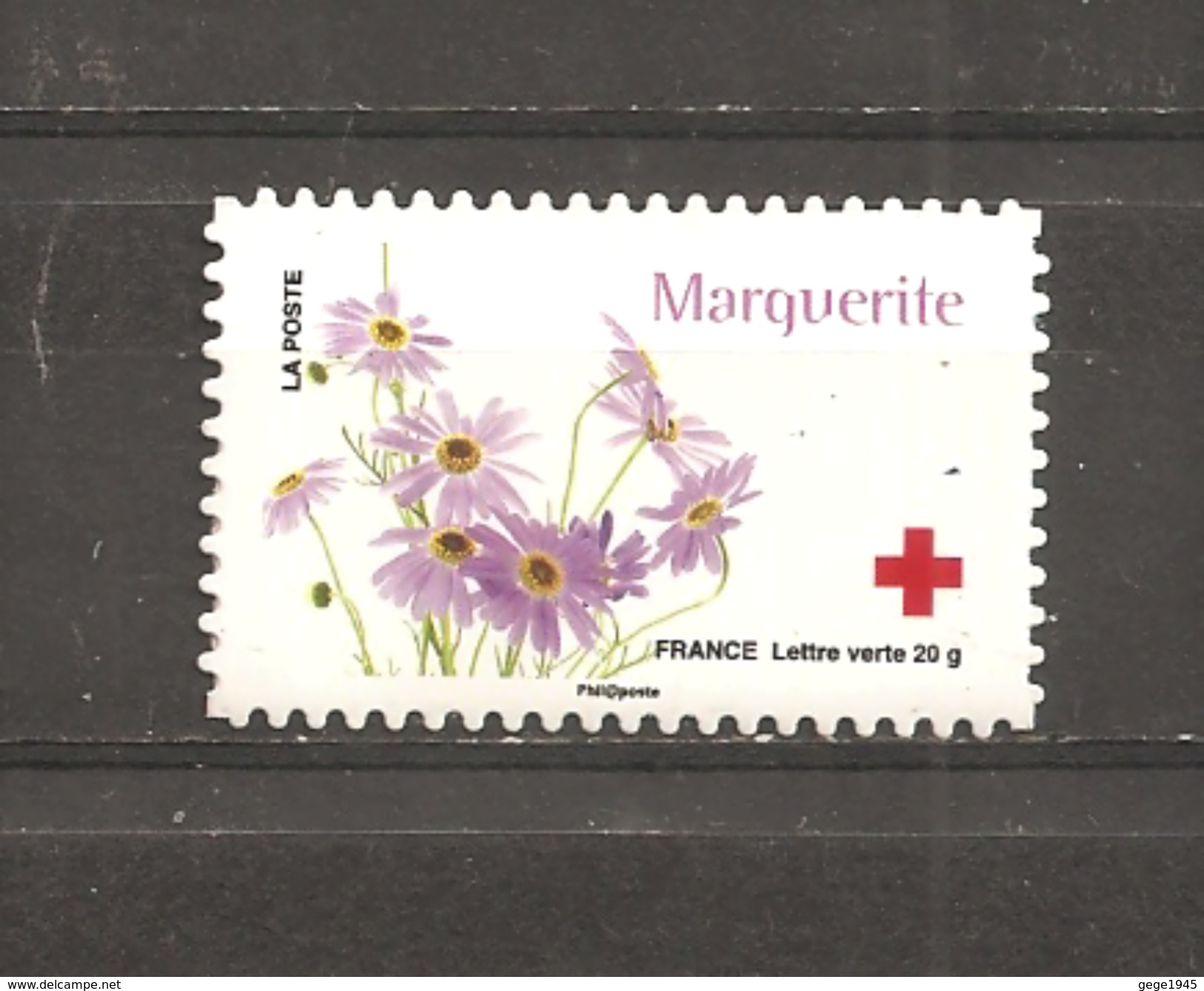 France  2014  Neuf **   Autoadhésif   N°  990 -  Croix Rouge  " Les Fleurs "   -  La Marguerite - - Sonstige & Ohne Zuordnung