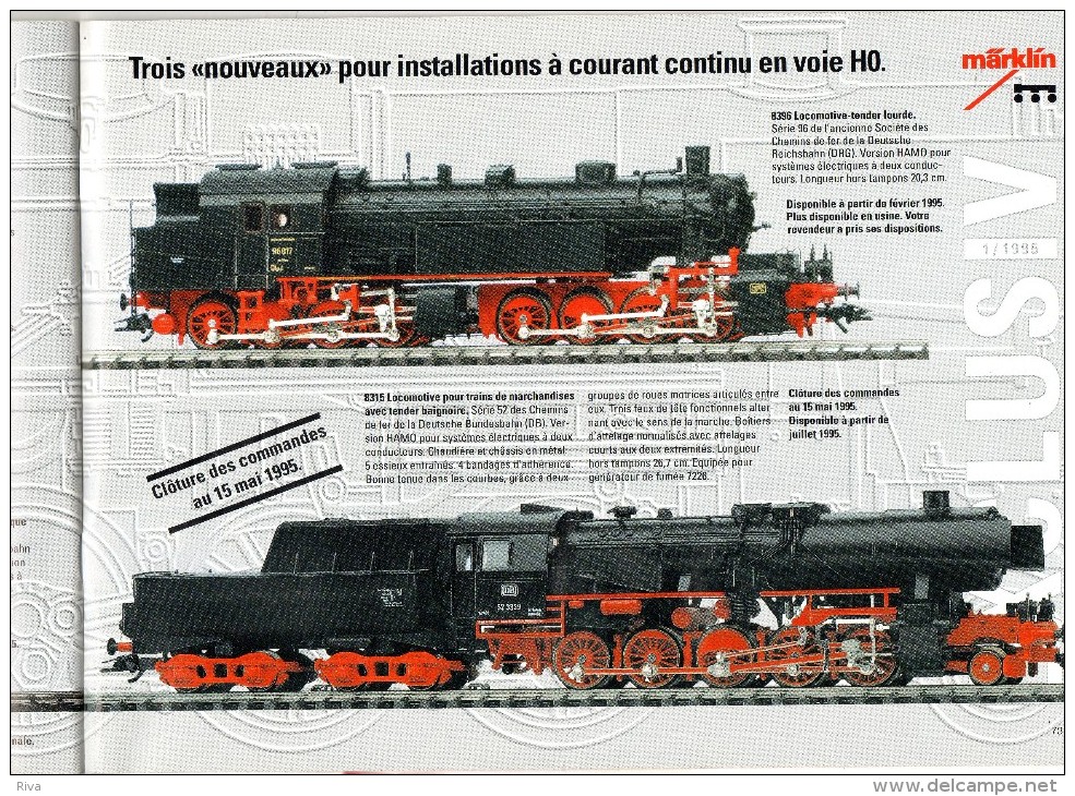 Catalogue  MÂRKLIN  Nouveautés . ( 4 Scan ) - Francia