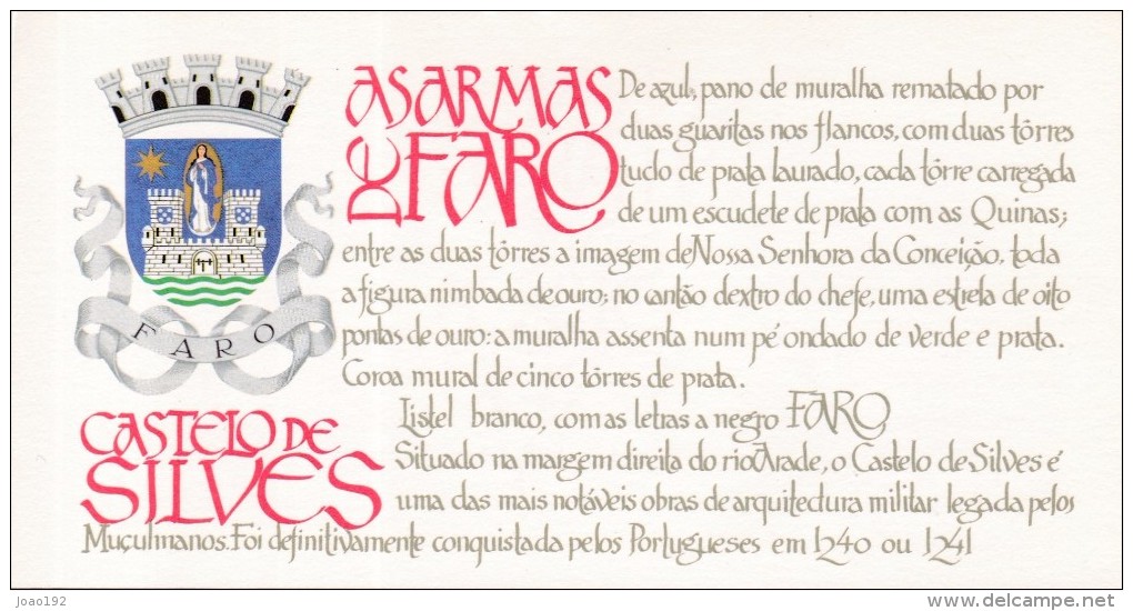 1987 - Caderneta Afinsa Nº 50 - 1787. Castelo De Silves E Brasão De Faro. Bloco De 4 Selos Novos Sem Charneira. - Neufs