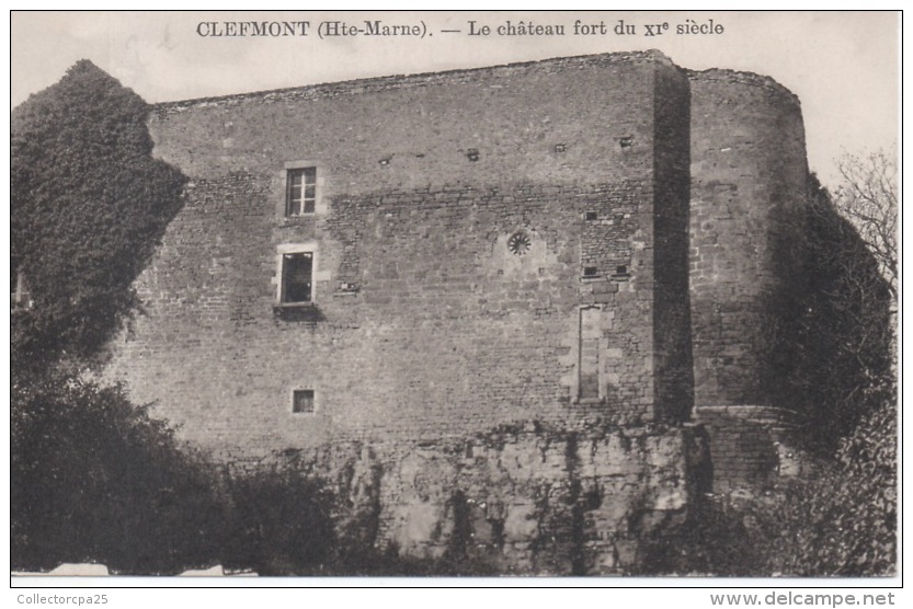 Clefmont ( Haute-Marne ) - Le Château Fort Du XIe Siècle - Clefmont