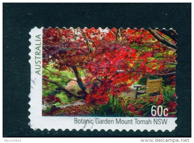 AUSTRALIA  -  2013  Botanic Gardens  60c  Self Adhesive  Used As Scan - Used Stamps