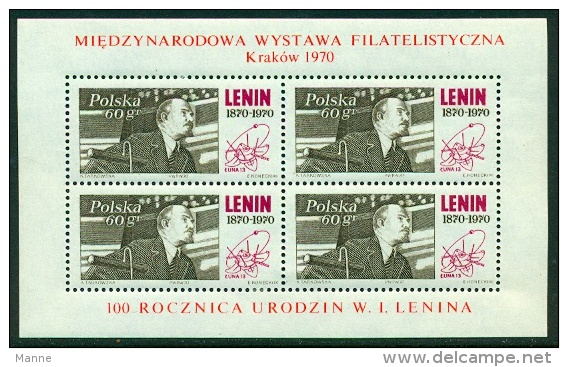 Poland-1970-"Lenin" MH (*) - Ungebraucht