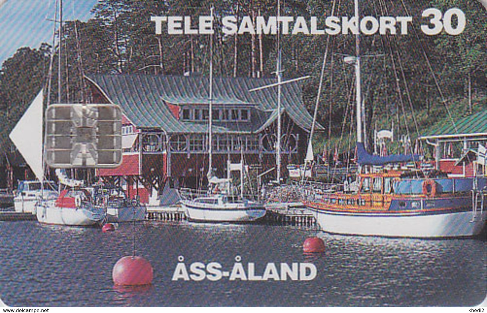 ALAND Télécarte à Puce  - BATEAU VOILIER - SAILING SHIP Chip Phonecard  - SCHIFF Telefonkarte -  271 - Aland