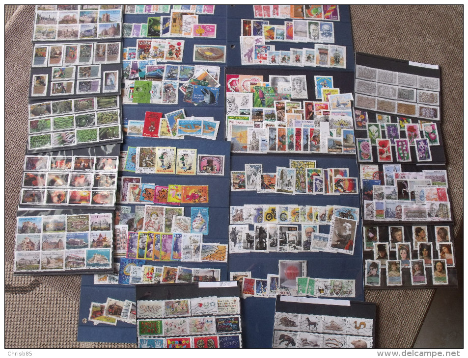 COLLECTION 950 TIMBRES DIFFERENTS FRANCE PERIODE 2000 2013 - Collections
