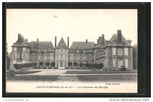 CPA Saint-Chéron, Le Château De Bâville - Autres & Non Classés