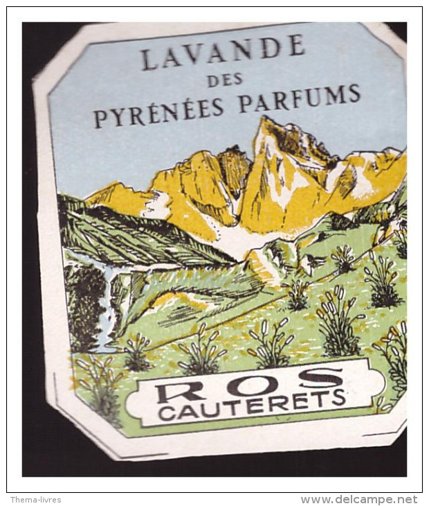 Etiquette Lavande Des Pyrénées ROS (Cauterets) (PPP - Etiquetas