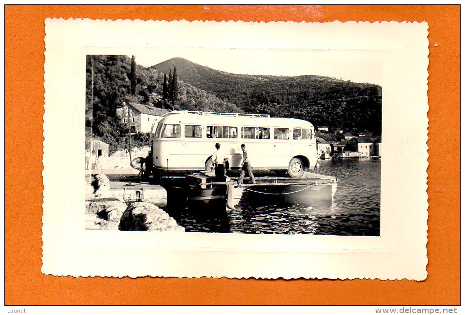 Autobus - Photo Velox (dimensions 13.5 X 9) Lieu à Identifier - Bus & Autocars