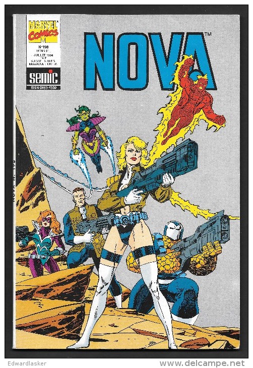 NOVA N°198 - Lug 1994 - Très Bon état - Sans Poster - Nova