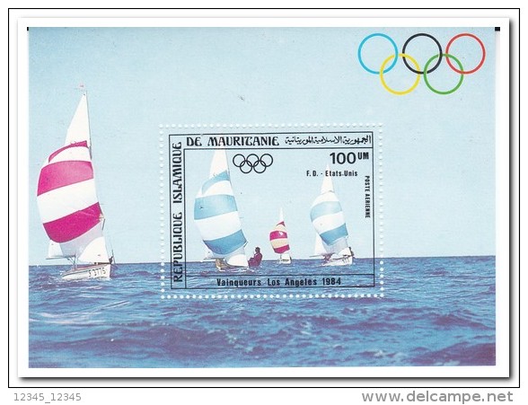 Mauritanië 1984, Postfris MNH, Olympic Games - Mauritania (1960-...)