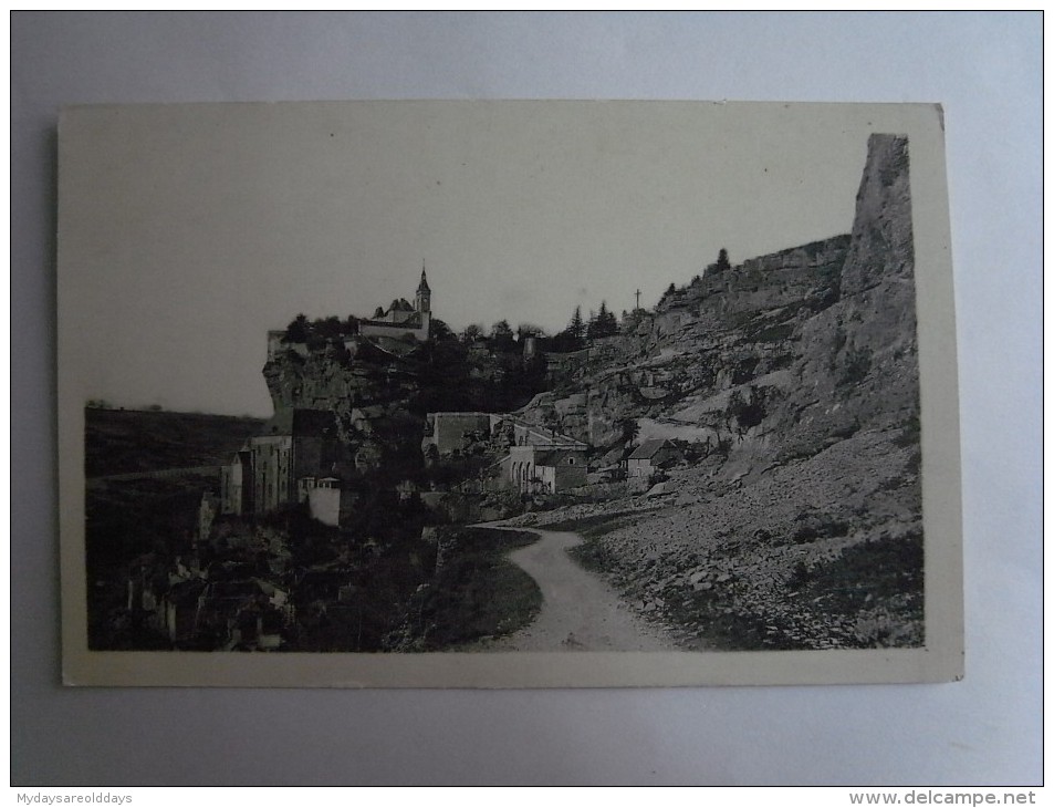 1 POSTCARD POSTAL PC CPA - FRANCE !!! LA ROCAMADOUR GOURDON GRAMAT (2 SCANS) - Gramat