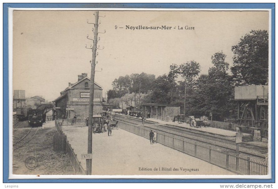 80 - NOYELLES Sur MER -- La Gare - N° 9 - Noyelles-sur-Mer