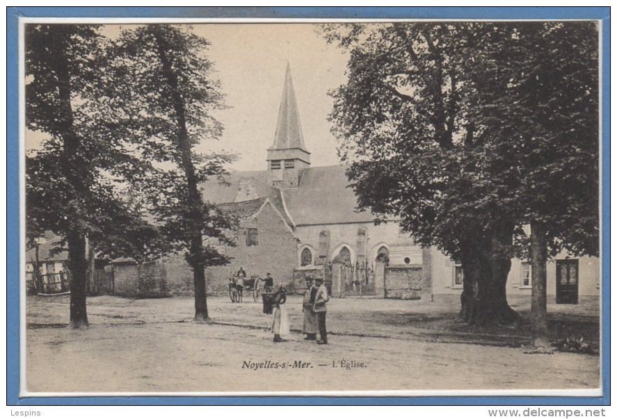 80 - NOYELLES Sur MER -- L'Eglise - Noyelles-sur-Mer