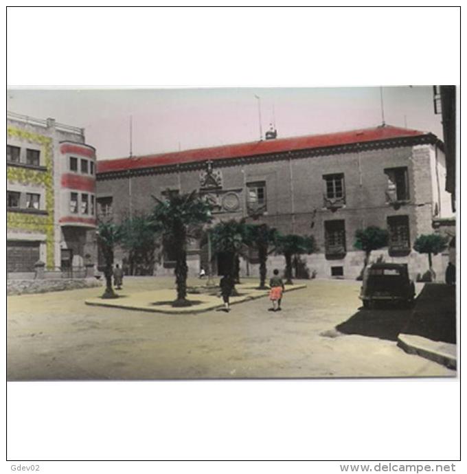 ZMRTPA4125-LFTD2097.Tarjeta Postal De ZAMORA.Edificios,jardines En La PLAZA DE SAN FRANCISCO  De BENAVENTE - Zamora