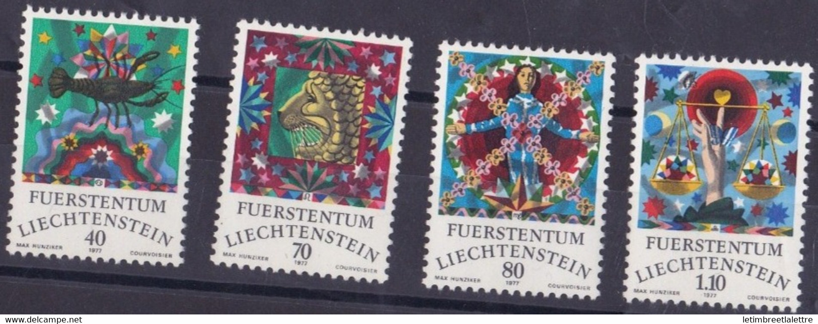 ⭐ Liechtenstein - YT N°608 à 611 ** - Neuf Sans Charnière ⭐ - Neufs