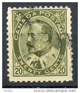 Canada 1903 20 Cent King Edward VII Issue #94 - Used Stamps