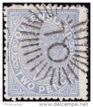 QUEENSLAND  1895-96  -  YT   71   -   Victoria  -  Oblitéré - Oblitérés