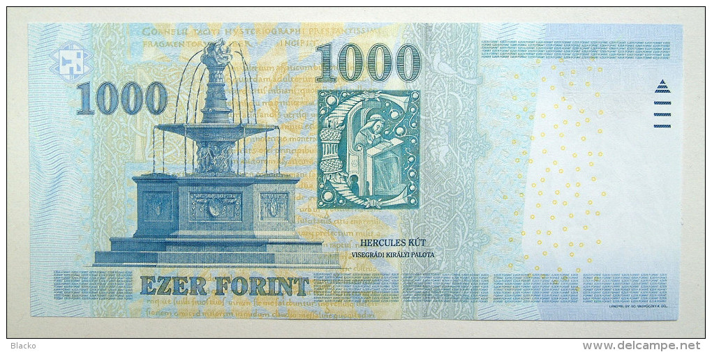 % Banknote - Hungary - 1000 HUF - 2009 UNC - DB - Ungarn