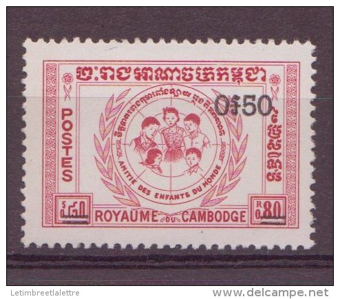 Cambodge N ° 128-129 Et 130-131** - Cambodge