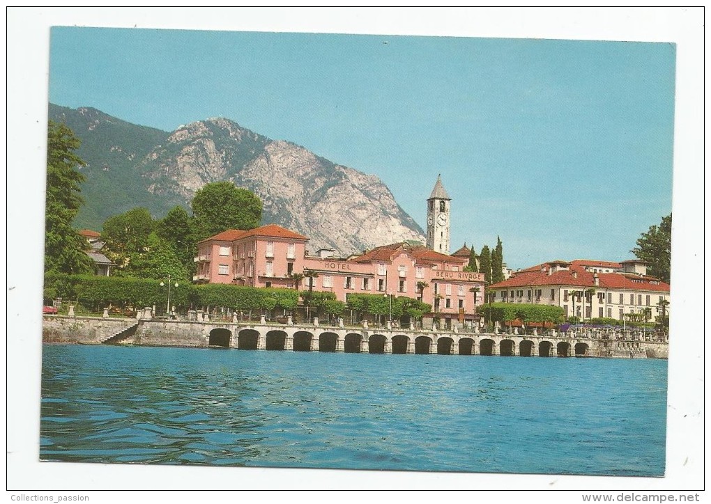 Cp , HOTEL BEAU RIVAGE , Italie , Piemonte , Viale Della Vittoria , 36  , BAVENO , Vierge - Hotels & Restaurants