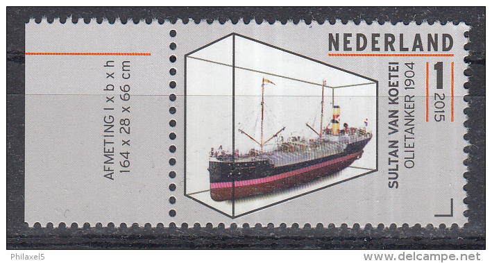 Nederland - Scheepsmodellen - Maritiem Museum - Rotterdam - Sultan Van Koetei Olietanker 1904 - MNH - NVPH 3355 - Maritiem