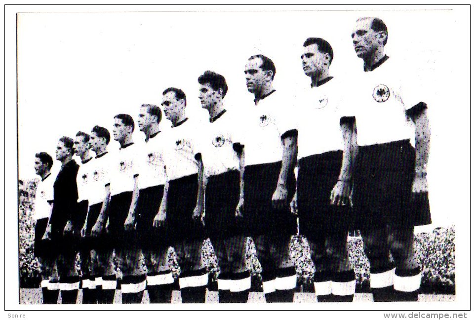 1954 - MONDIALI DI CALCIO IN SVIZZERA - SQUADRA CAMPIONE GERMANIA OVEST - NVG FG - C667 - Fútbol