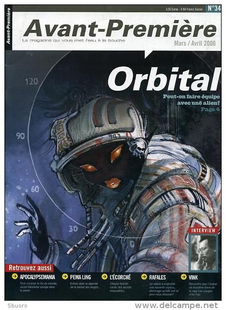 Avant-première 34 - Mars Avril 2006 - Couverture Orbital - Autre Magazines