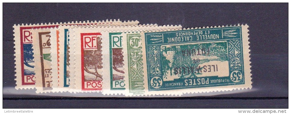 Wallis Et Futuna N° 43 à 51A - Nuevos