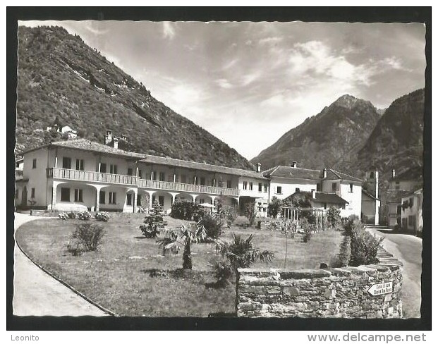 GRONO GR Casa Di Cura Clinica S. Rocco Roveredo Moesa Misox 1956 - Grono