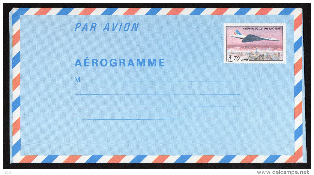 France 1982: Aérogramme Neuf N° 1009-AER - TB - Aerogramme