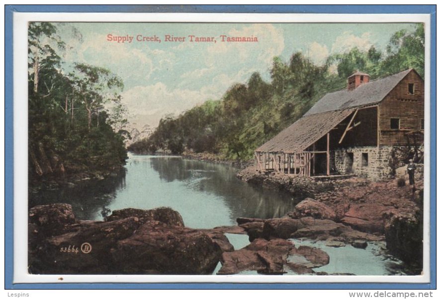 OCEANIE - AUSTRALIE --  Tasmania - Supply Creek , River Tamar - Autres & Non Classés