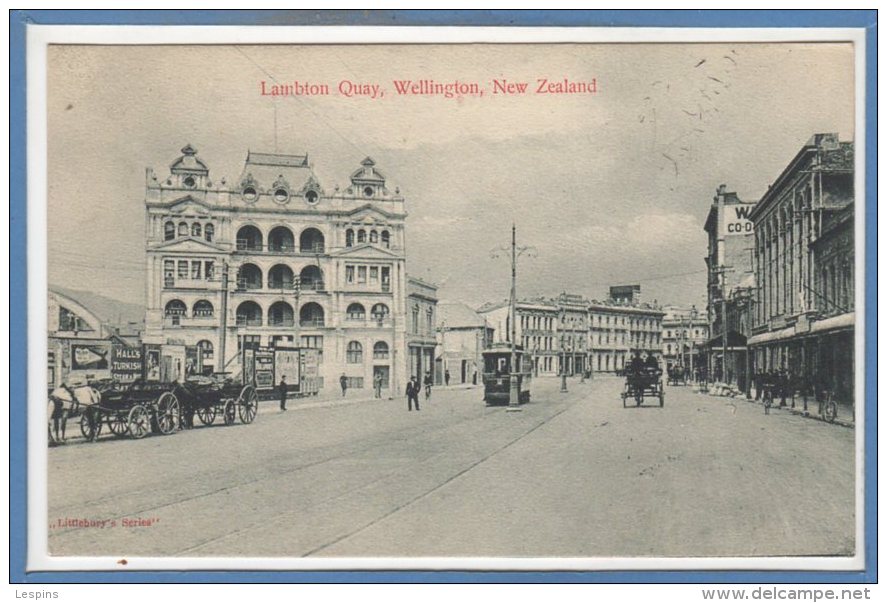 OCEANIE - NOUVELLE ZELANDE --  Lambton Quay , Wellington - Nouvelle-Zélande