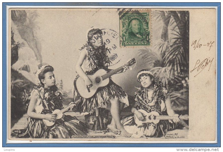 AMERIQUE --  Etats Unis --  HAWAII --  Musicians - Kauai