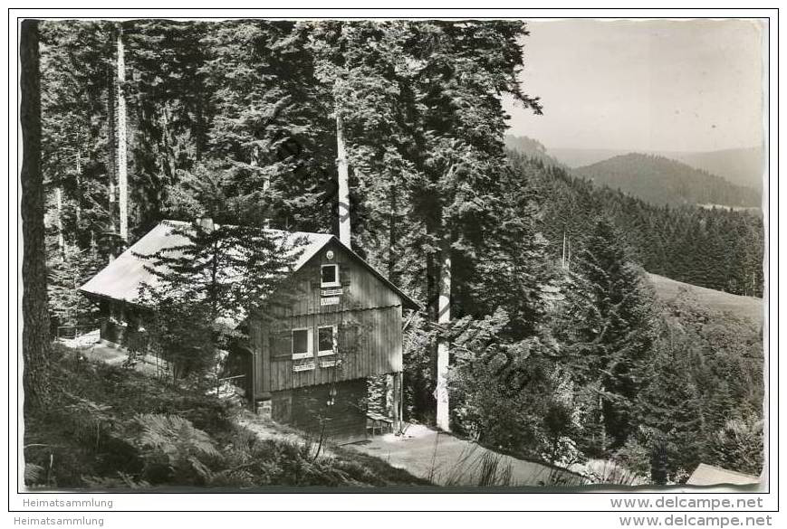 Naturfreundehaus Waldhäusle - Schiltach Wittichen - Foto-AK - Schiltach