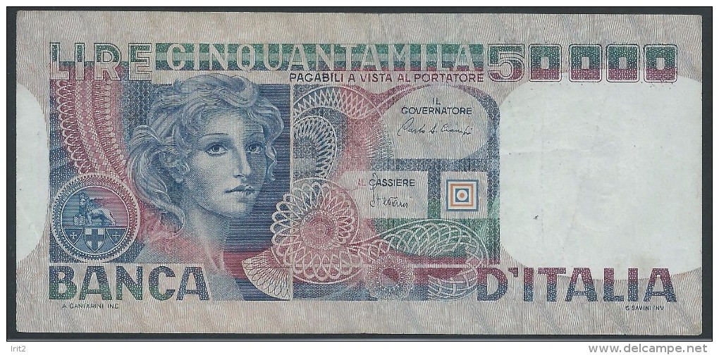 ITALY  ITALIA ITALIEN ITALIE       1980  50.000 LIRE S.P.L - 50000 Lire