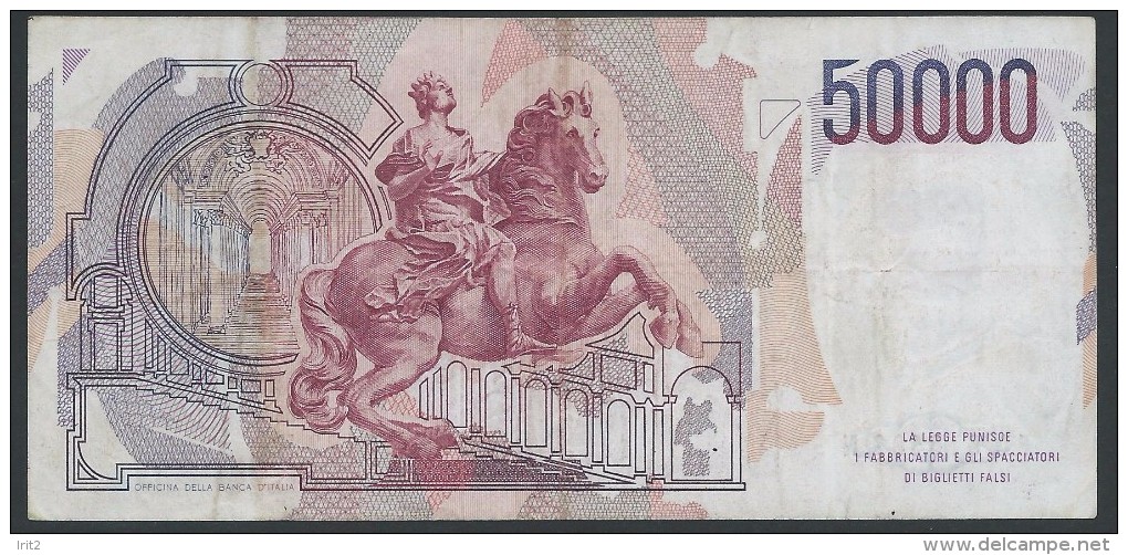 ITALY  ITALIA ITALIEN ITALIE       1984  50,000 LIRE S.P.L - 50000 Liras