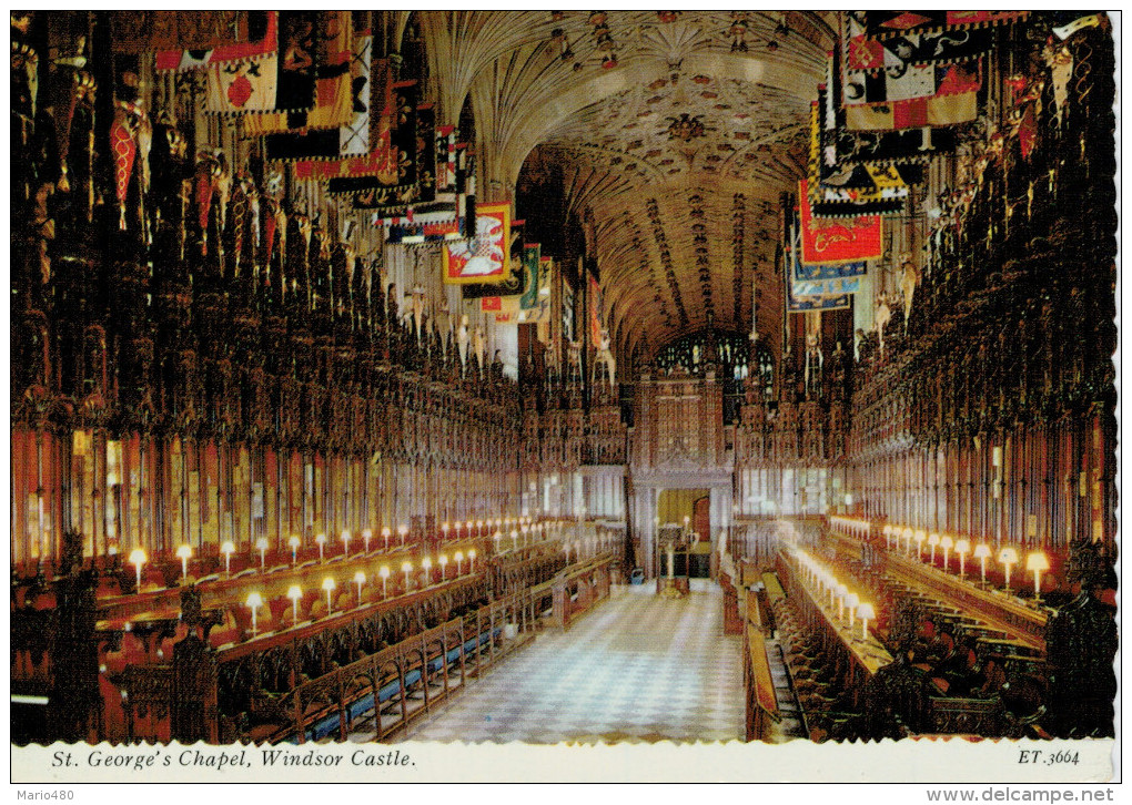 ST.  GEORGE'S CHAPEL     WINDSOR  CASTLE       (NUOVA) - Windsor