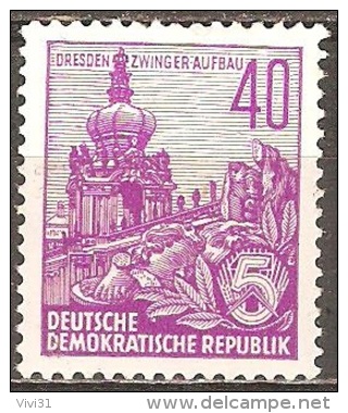 Allemagne Démocratique - 1959 - Reconstruction De Dresde - YT 320B Neuf Sans Charnière - MNH - Nuevos