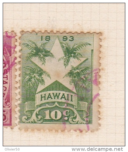 Hawaii (1894)  - "Etoile" Oblit - Hawaii