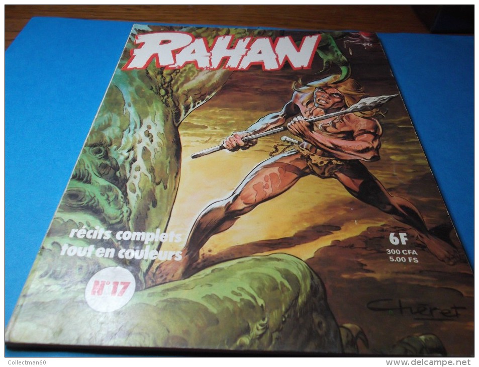 RAHAN   Trimestriel     N°  17            EDITIONS  VAILLANT               Mars   1976 - Rahan