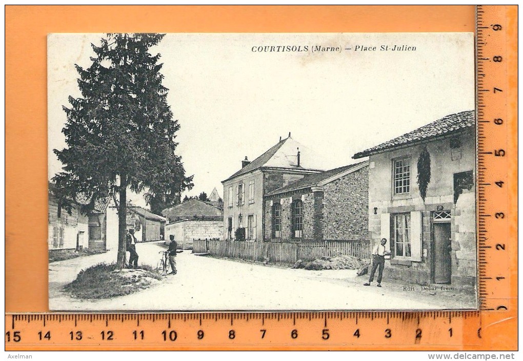 COURTISOLS: Place St-Julien - Courtisols