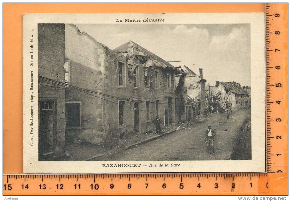 BETHENILLE: Rue De La Gare - Bétheniville