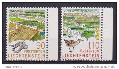 LIECHTESTEIN 1999 EUROPA UNIF. 1131-1132 MNH XF - Nuevos