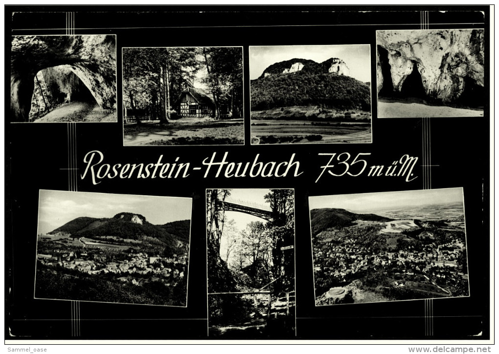 Rosenstein-Heubach  -  Mehrbild-Ansichtskarte Ca. 1970   (5138) - Schwaebisch Gmünd