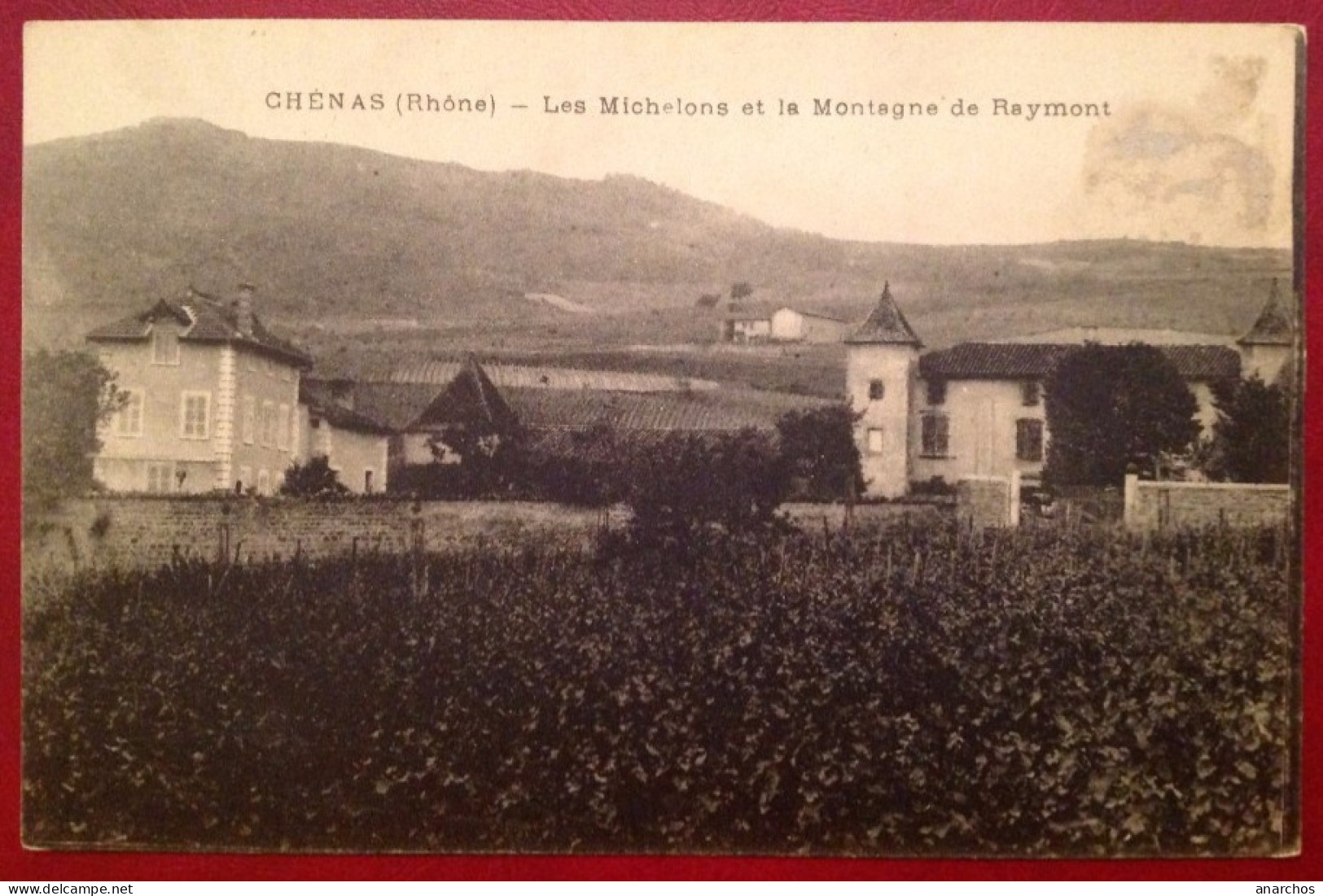 69 Rhone CHENAS Les Michelons Et La Montagne De Raymont - Chenas