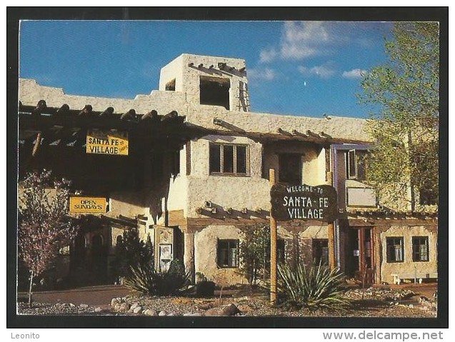 SANTA FE VILLAGE USA New Mexico Albuquerque 1990 - Santa Fe