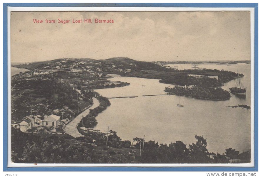 AMERIQUE --  ANTILLES  - BERMUDES --  View From Sugar Loaf Hill - Bermudes