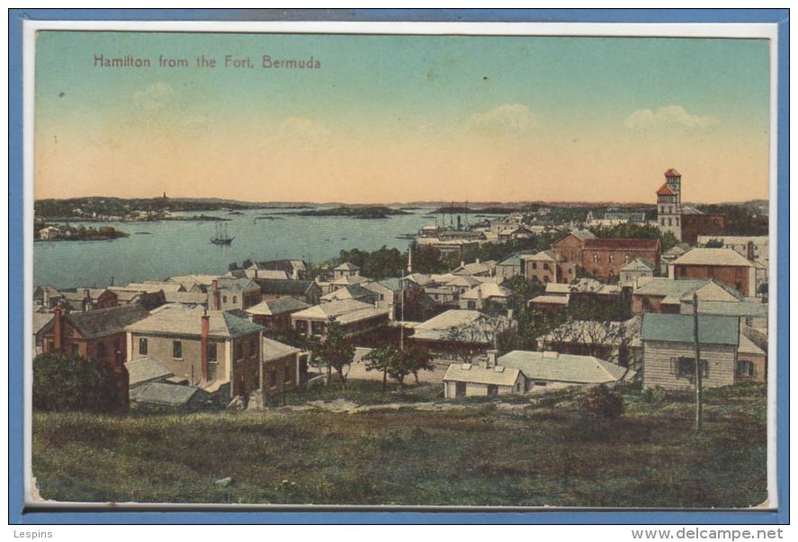 AMERIQUE --  ANTILLES  - BERMUDES -- Hamilton From The Fort - Bermuda