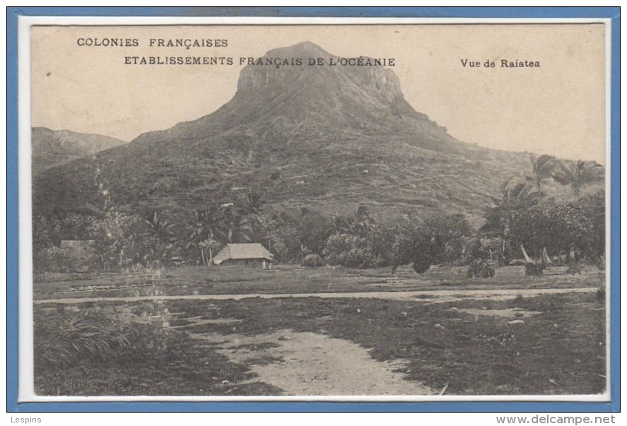 OCEANIE - Polinésie Française - Vue De RAIATEA - Frans-Polynesië