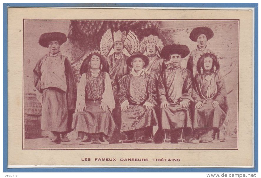 ASIE - TIBET -- Les Fameux Danseurs Tibétains - Tibet