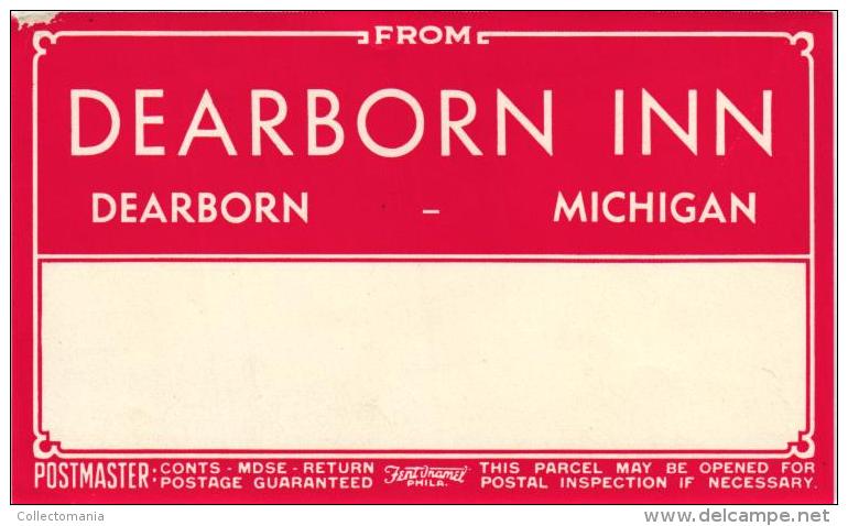 20 HOTE oldL Labels collection MICHIGAN Lansing MINNESOTAMinneapolis MISSOURI MONTANA MISSOURI ST Louis